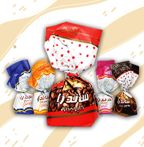 شکلات ساندرا 1 سر پیچ 2 کیلویی